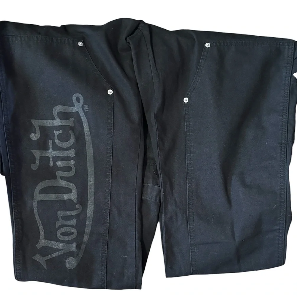 Von Dutch Jeans Double Knee Carpenter Flying Eyeball Patch Men’s Size 38X30